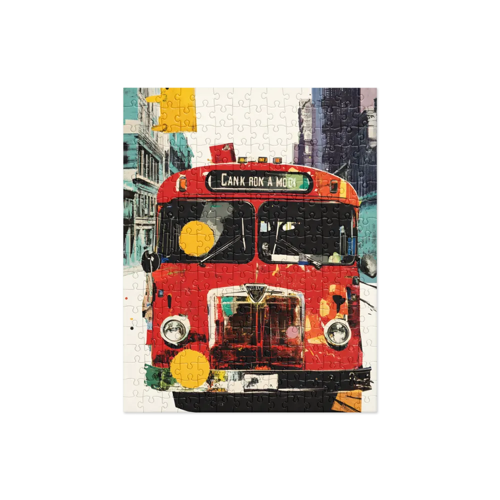 Vibrant City Transit | Jigsaw Puzzle | 252 pieces