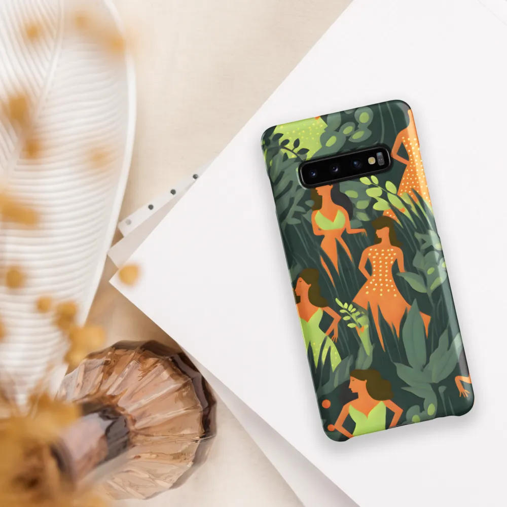 Playful Harmony in Patterns | Phone Case |  S10 Plus | Snap Case | Matte