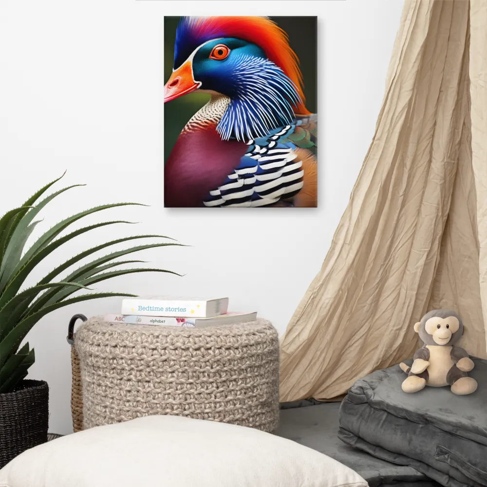 The Majestic Mandarin | Canvas | 16″×20″
