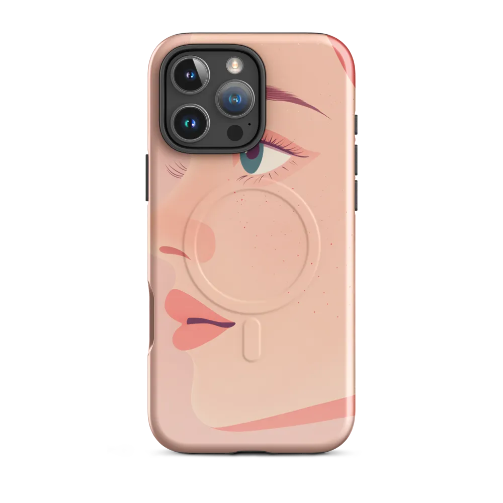 Serenity in Profile | Phone Case |  16 Pro Max | MagSafe® Tough Case | Glossy
