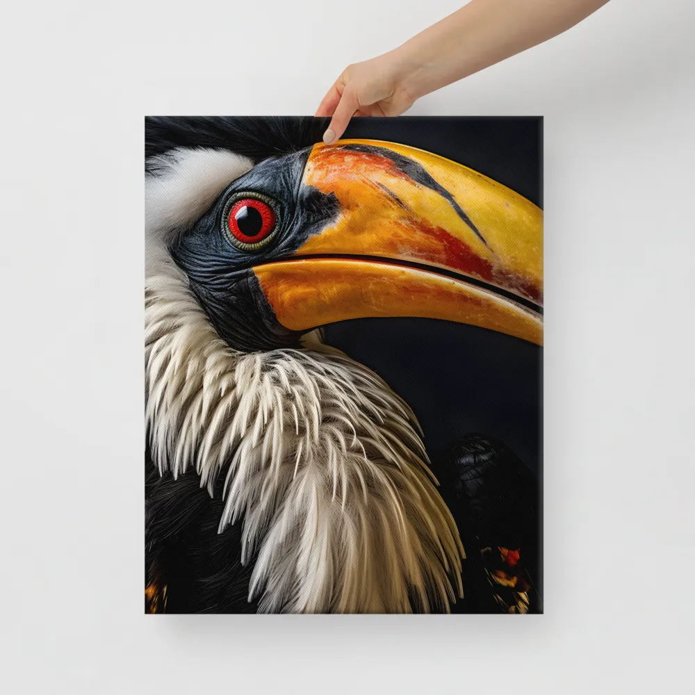 Majestic Hornbill Portrait
