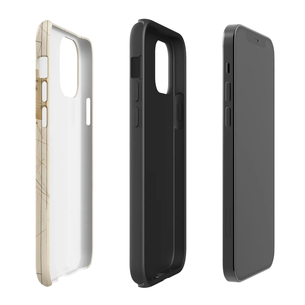 Elegance in Lines | Phone Case |  12 | Tough Case | Matte