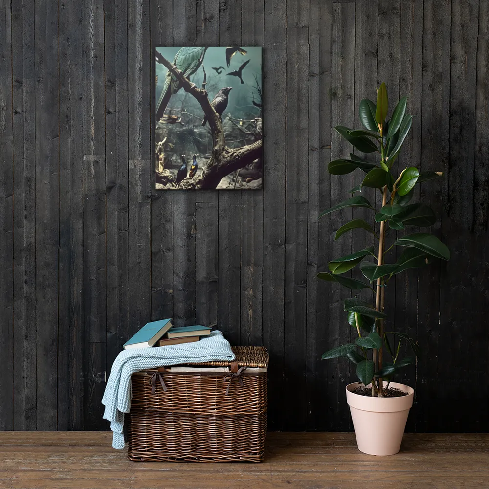 Whispers of the Avian Realm | Canvas | 18″×24″