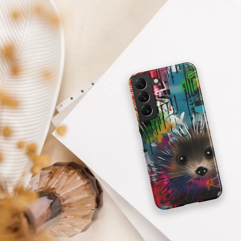 Whimsical Hedgehogs in a Kaleidoscopic Wonderland