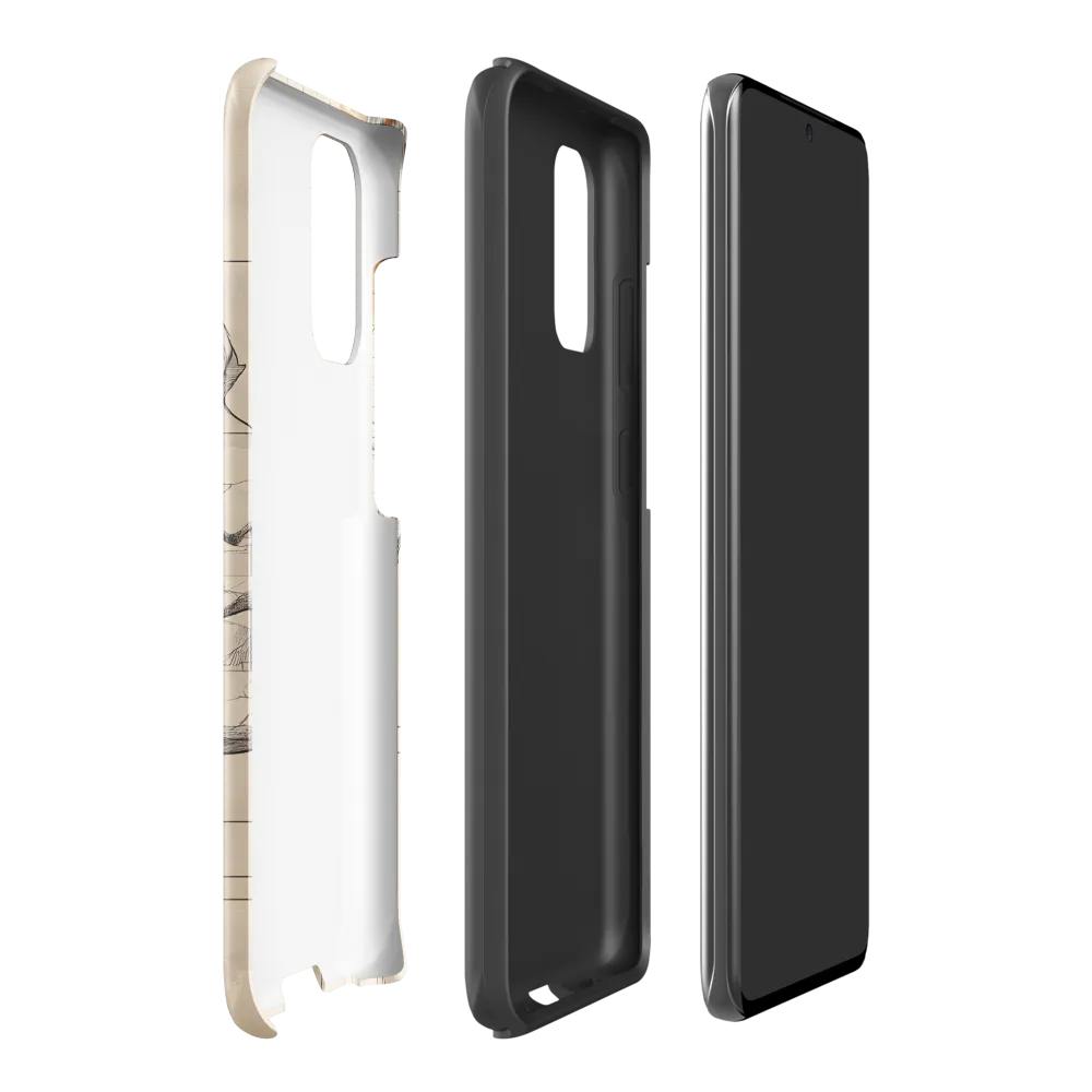 Geometric Reverie | Phone Case |  S20 Plus | Tough Case | Glossy