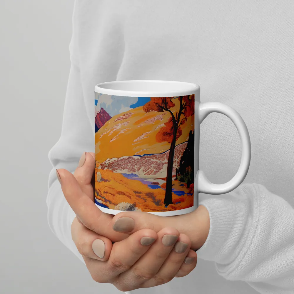 Autumn Serenity: A Vibrant Landscape | Mugs | Multiple Sizes & Colors