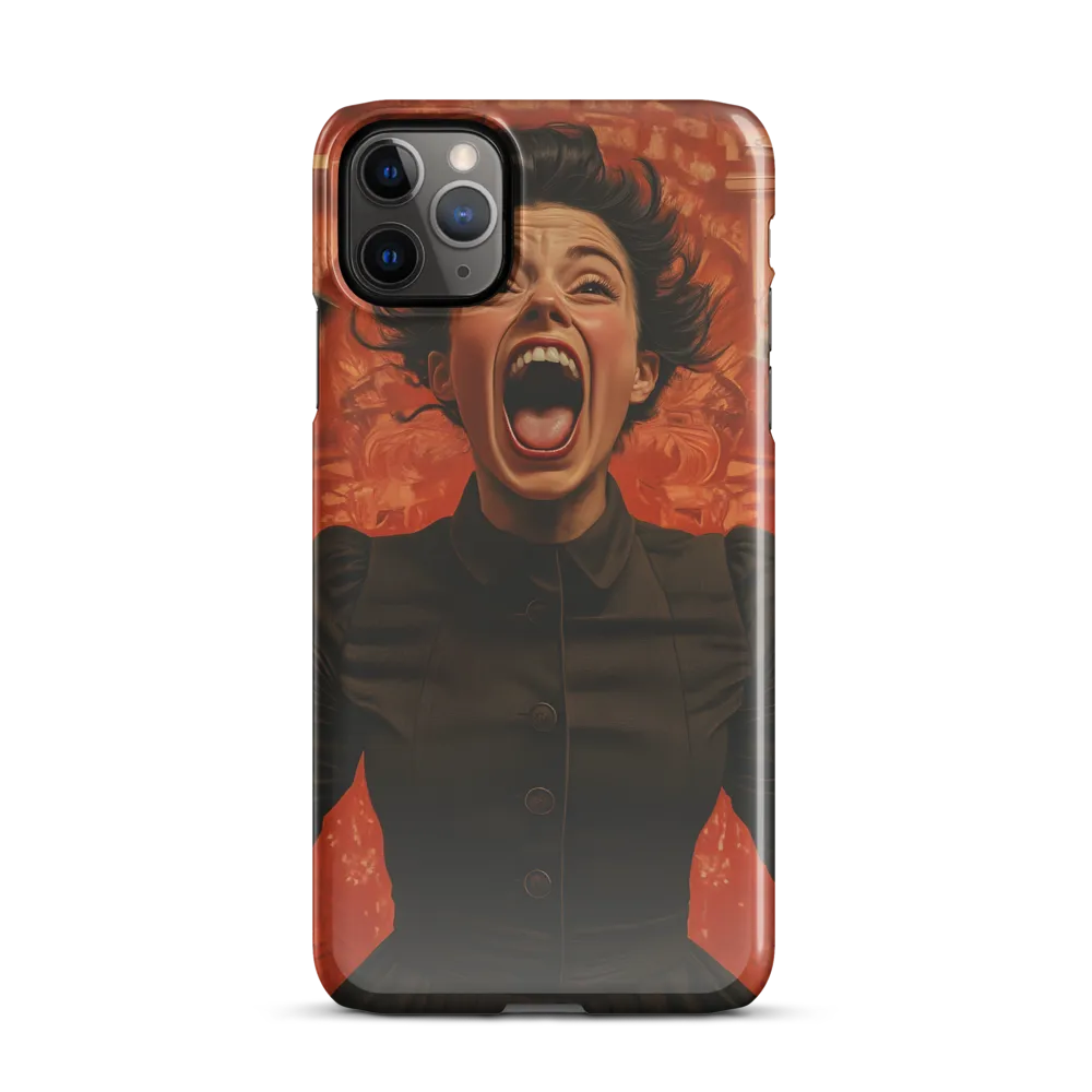 The Fury of Expression | Phone Case |  11 Pro Max | Snap Case | Glossy