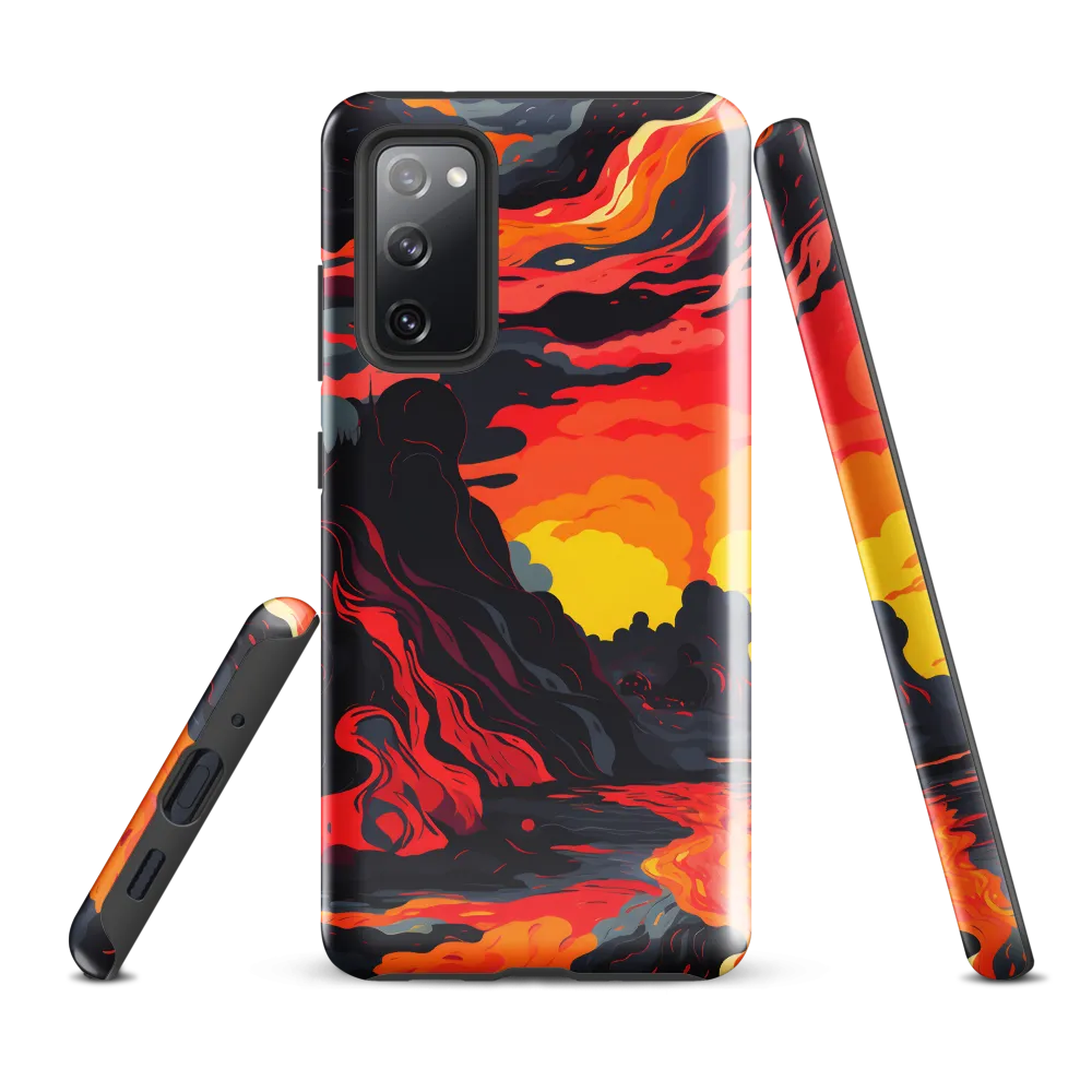 Eruption of Colors | Phone Case |  S20 FE | Tough Case | Glossy