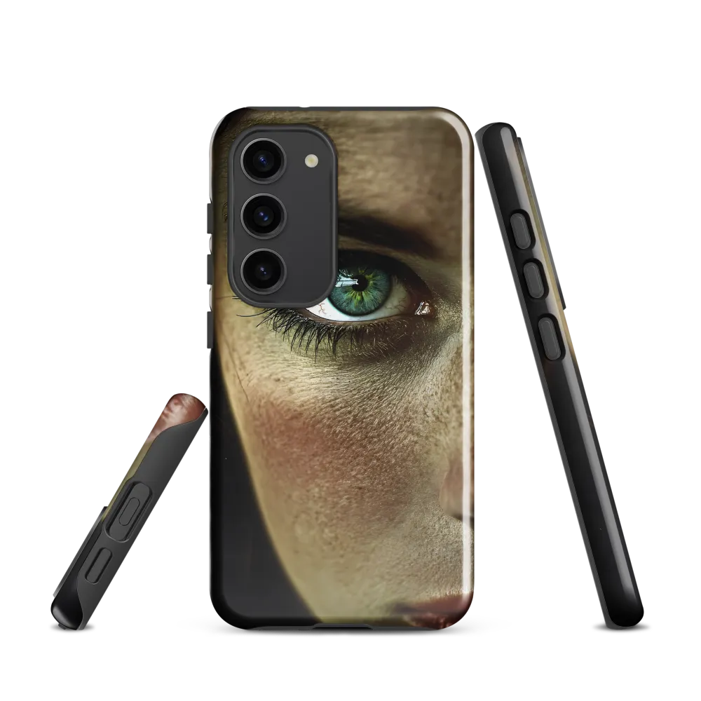 Eye of Intensity | Phone Case |  S23 | Tough Case | Glossy