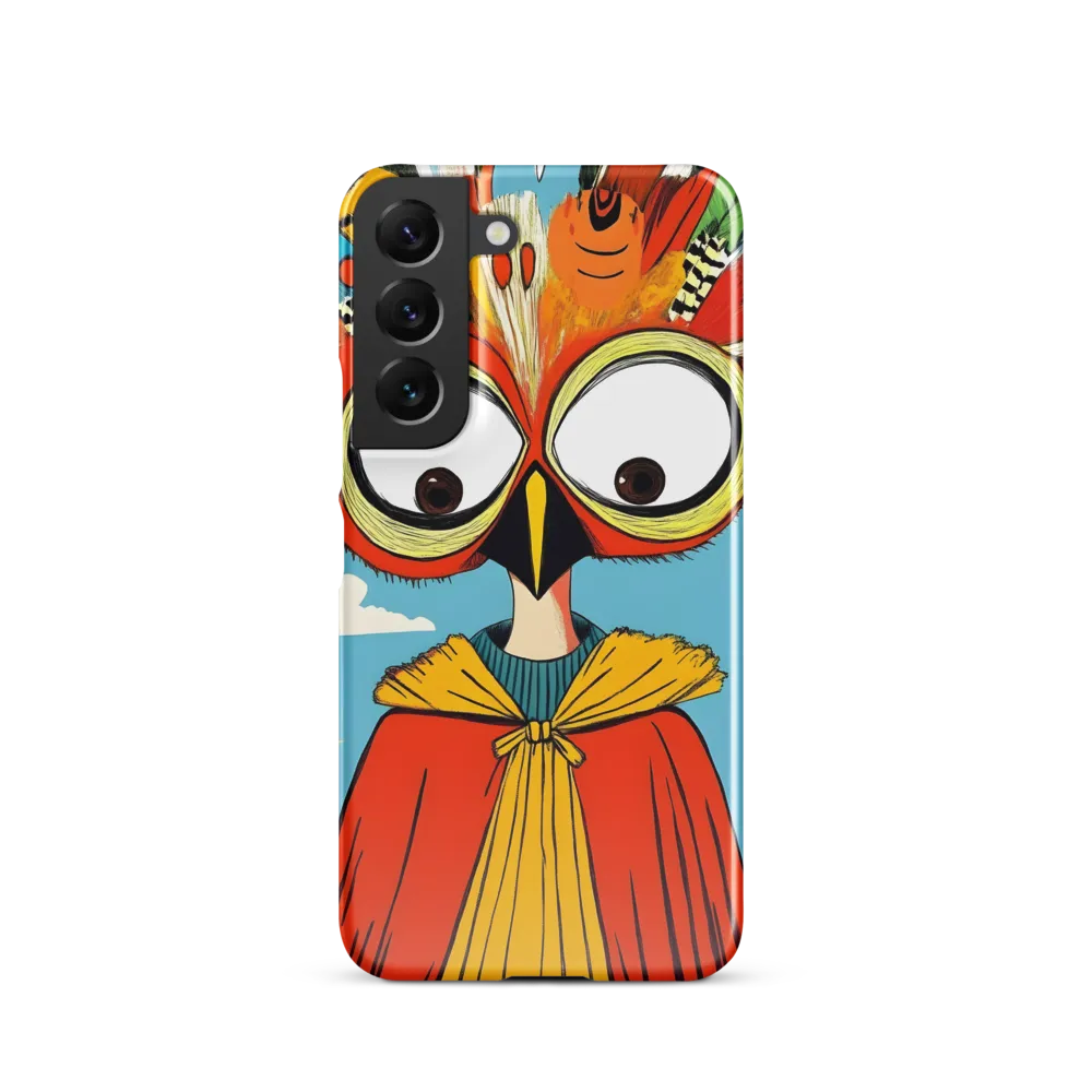 A Whimsical Encounter: The Owl-Human Fusion