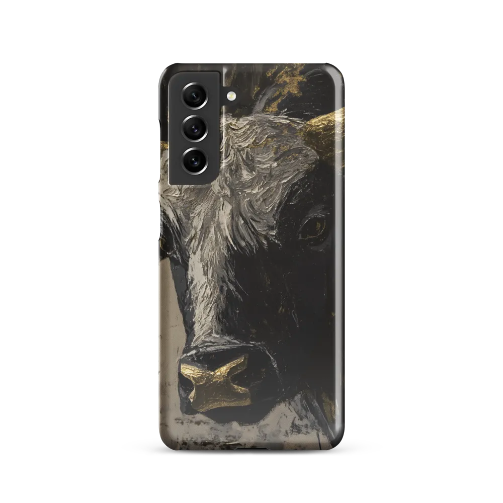 Majestic Bull: The Power in Black and Gold