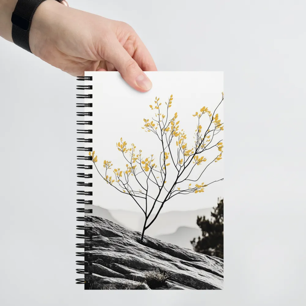 Resilience in Solitude | Spiral Notebook