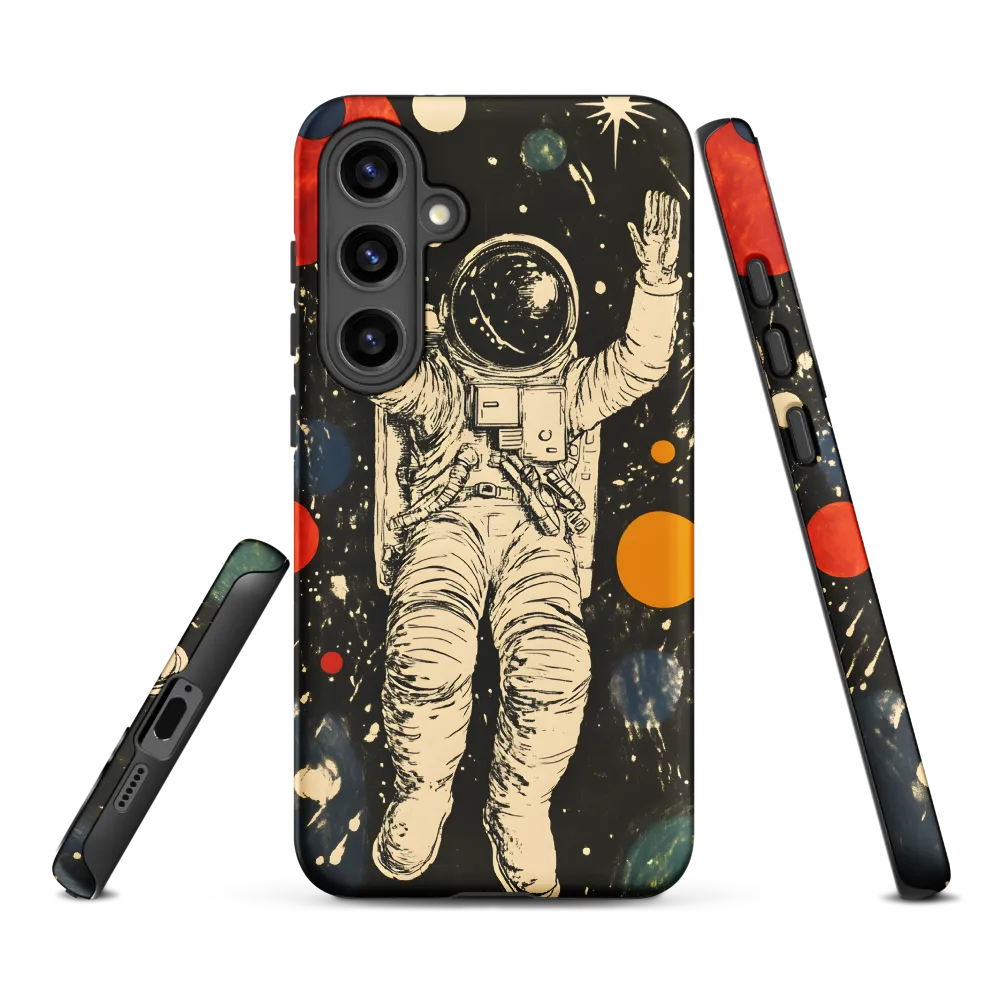 Floating in the Cosmos | Phone Case |  S24 Plus | Tough Case | Matte