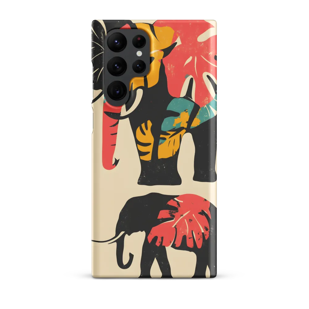 Tropical Elegance: The Elephant's Dance