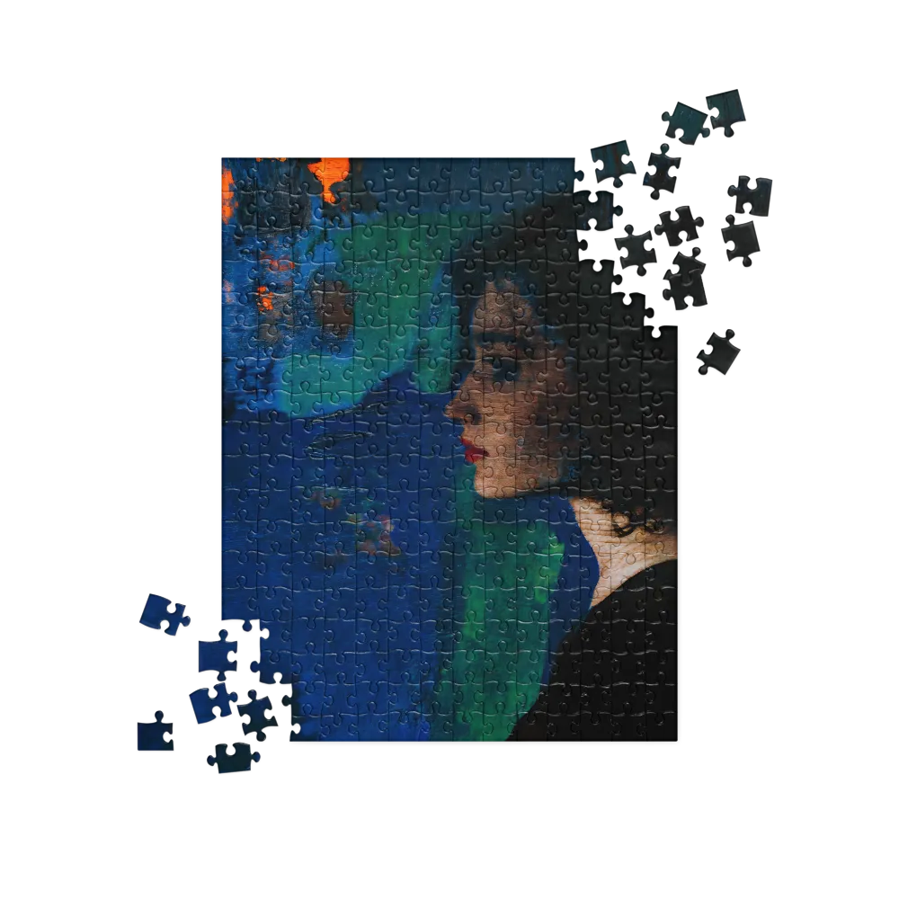 Contemplation in Blue | Jigsaw Puzzle | 252 pieces