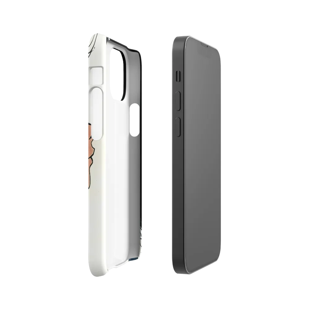 Whispers of Contemplation | Phone Case |  13 Mini | Snap Case | Matte