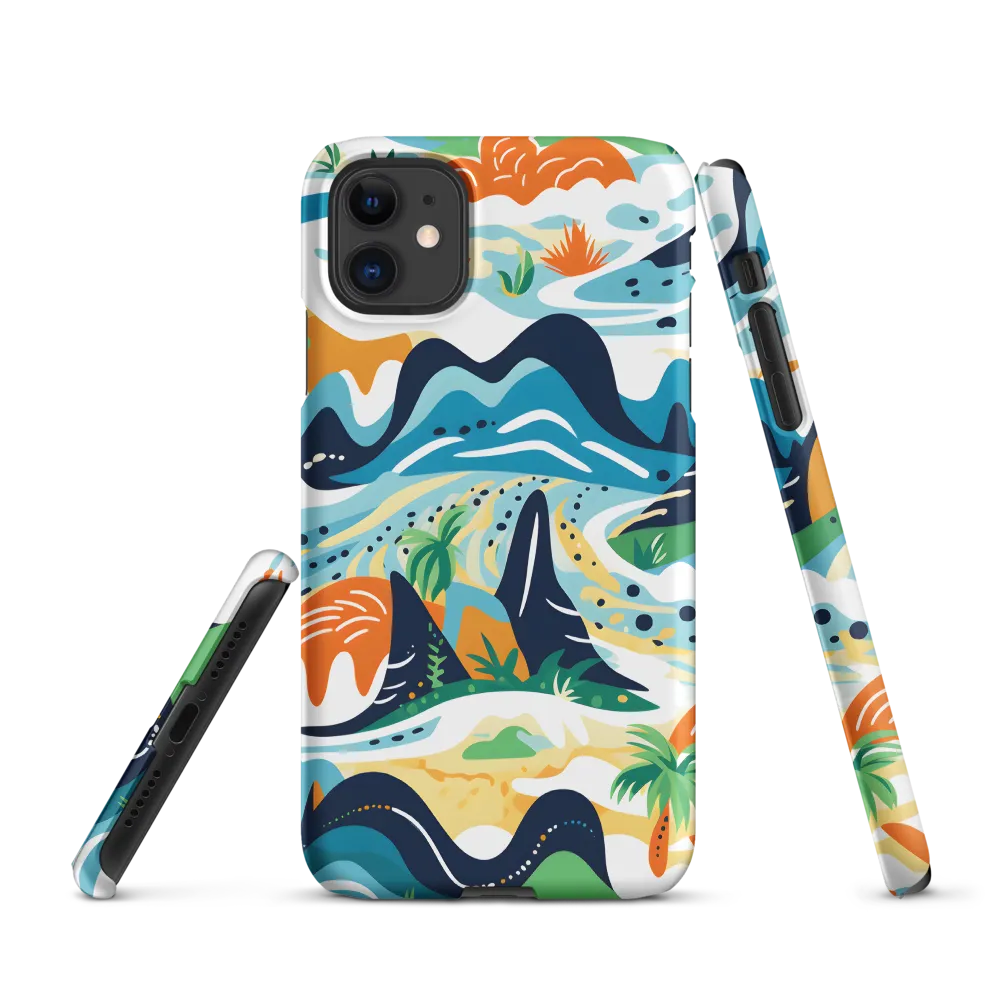 Abstract Tropical Landscape