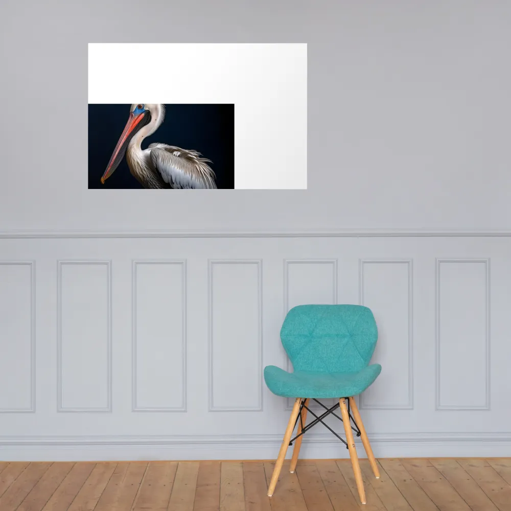Majestic Pelican Portrait