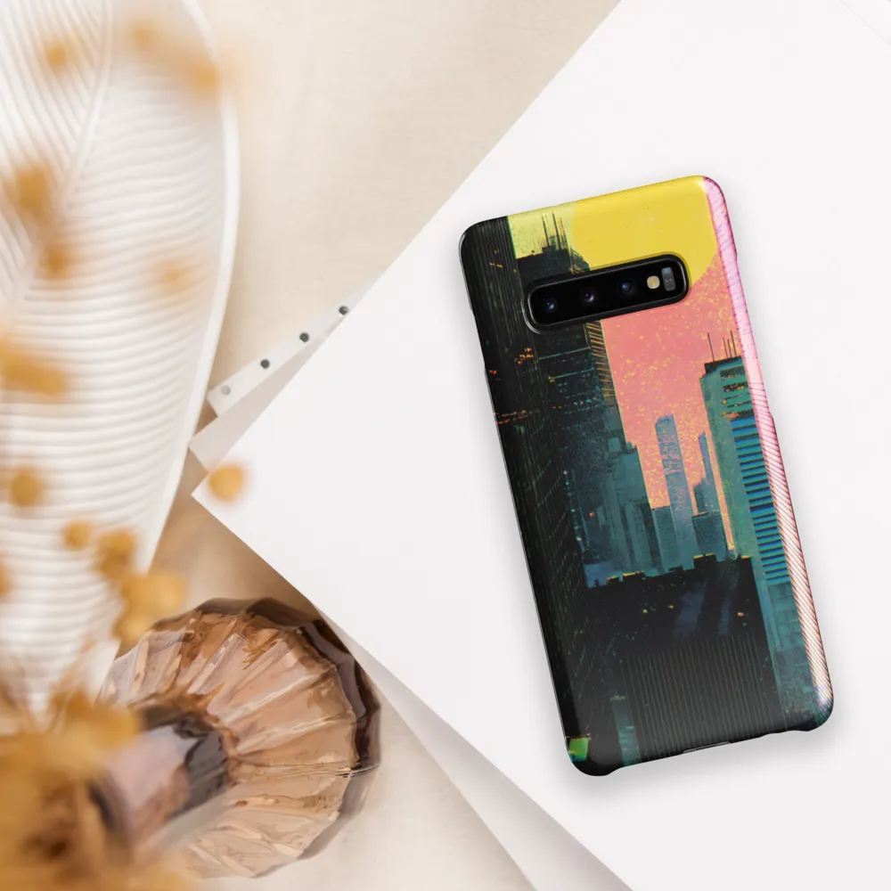 Nostalgic Urban Dreamscape | Phone Case |  S10 Plus | Snap Case | Glossy