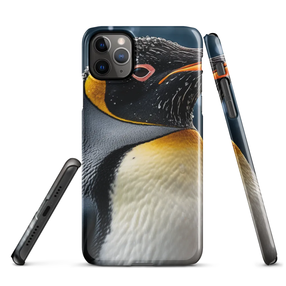 Majesty in the Snow: A Portrait of the Emperor Penguin | Phone Case |  11 Pro Max | Snap Case | Glossy