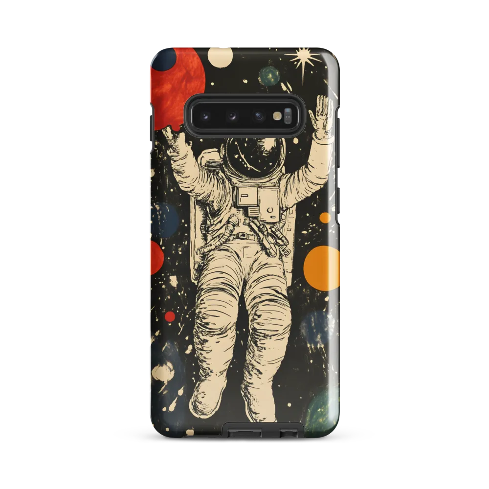 Floating in the Cosmos | Phone Case |  S10 Plus | Tough Case | Glossy