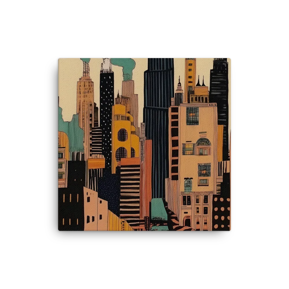 Urban Symphony in Ink