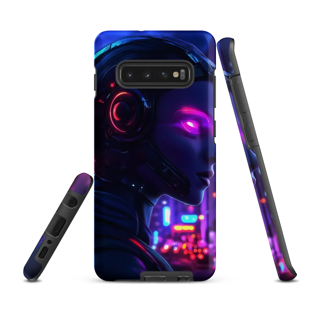 Neon Dreams: A Cyborg's Mystique