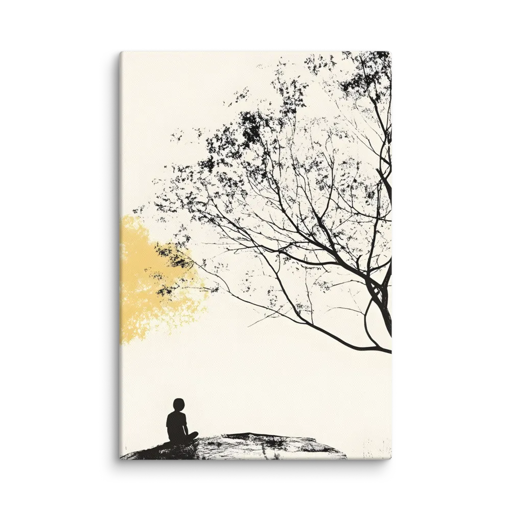 Whispers of Solitude | Canvas | 8″×12″