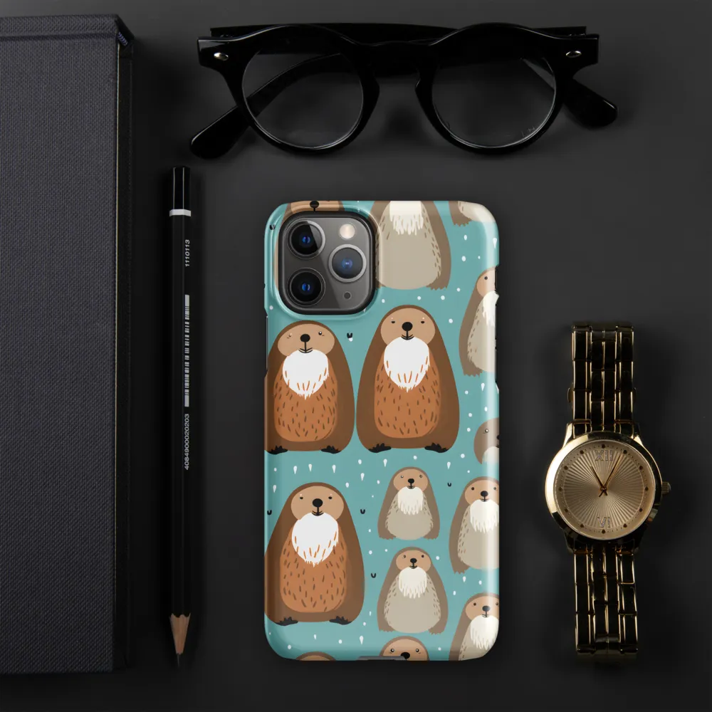 Whimsical Otter Pattern