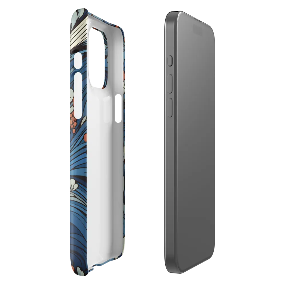 Nature's Elegance: An Oceanic Tapestry | Phone Case |  15 Pro Max | Snap Case | Glossy