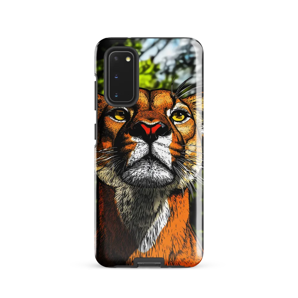 Regal Gaze: The Lioness in Focus