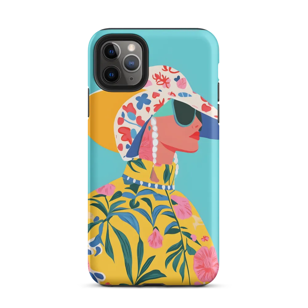 Tropical Confidence: A Fashion Portrait