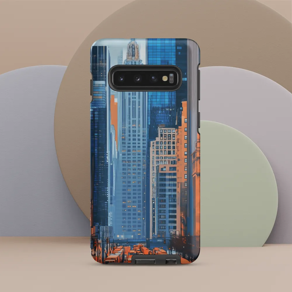 Orange & Blue: Avenue of Towers