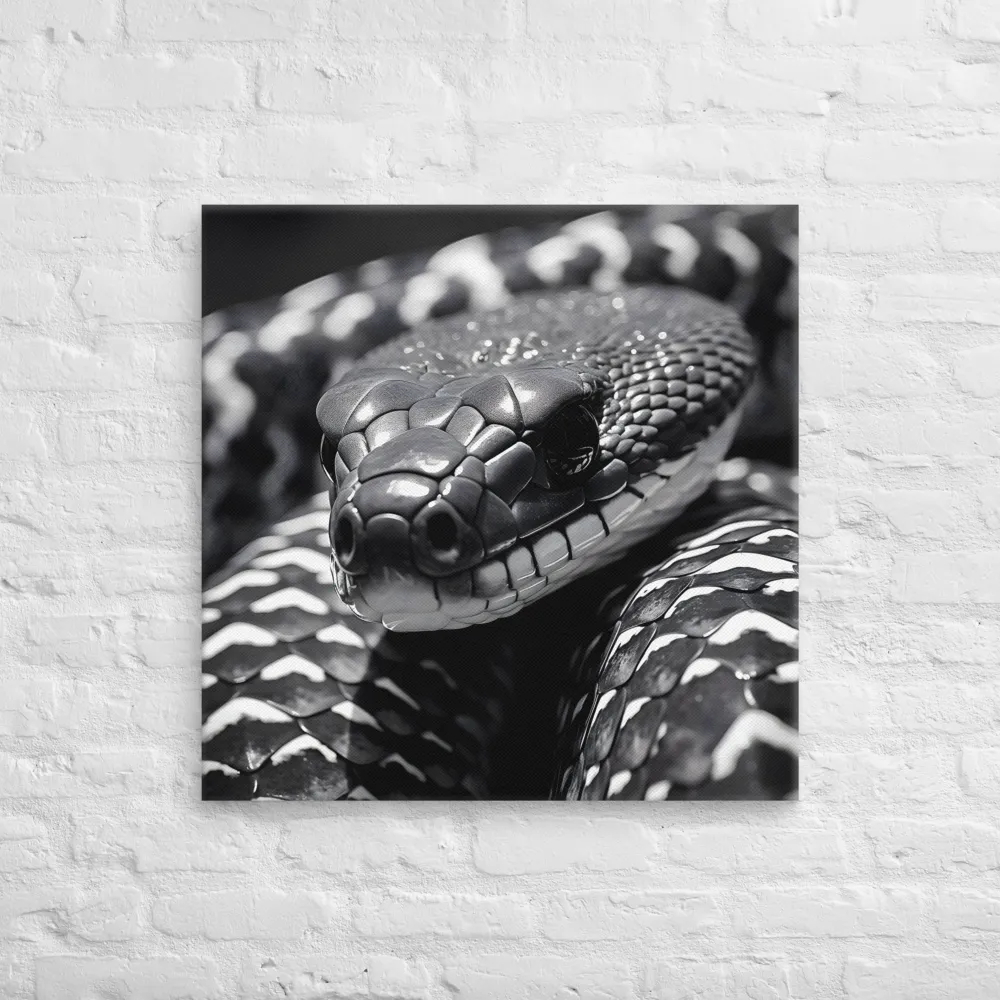 The Enigmatic Serpent | Canvas | 28″×28″