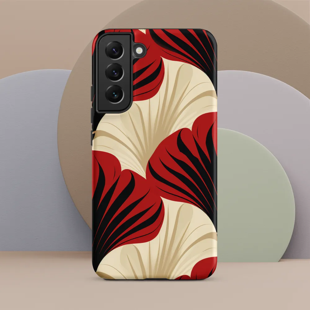 Elegance in Bloom: An Art Deco Floral Reverie