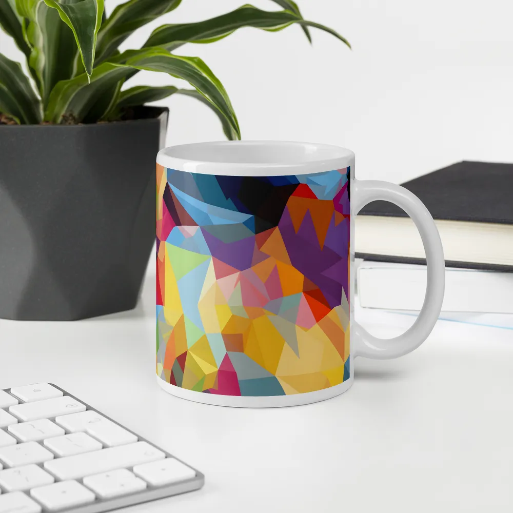 Playful Geometry: The Bear's Face | Mugs | Multiple Sizes & Colors