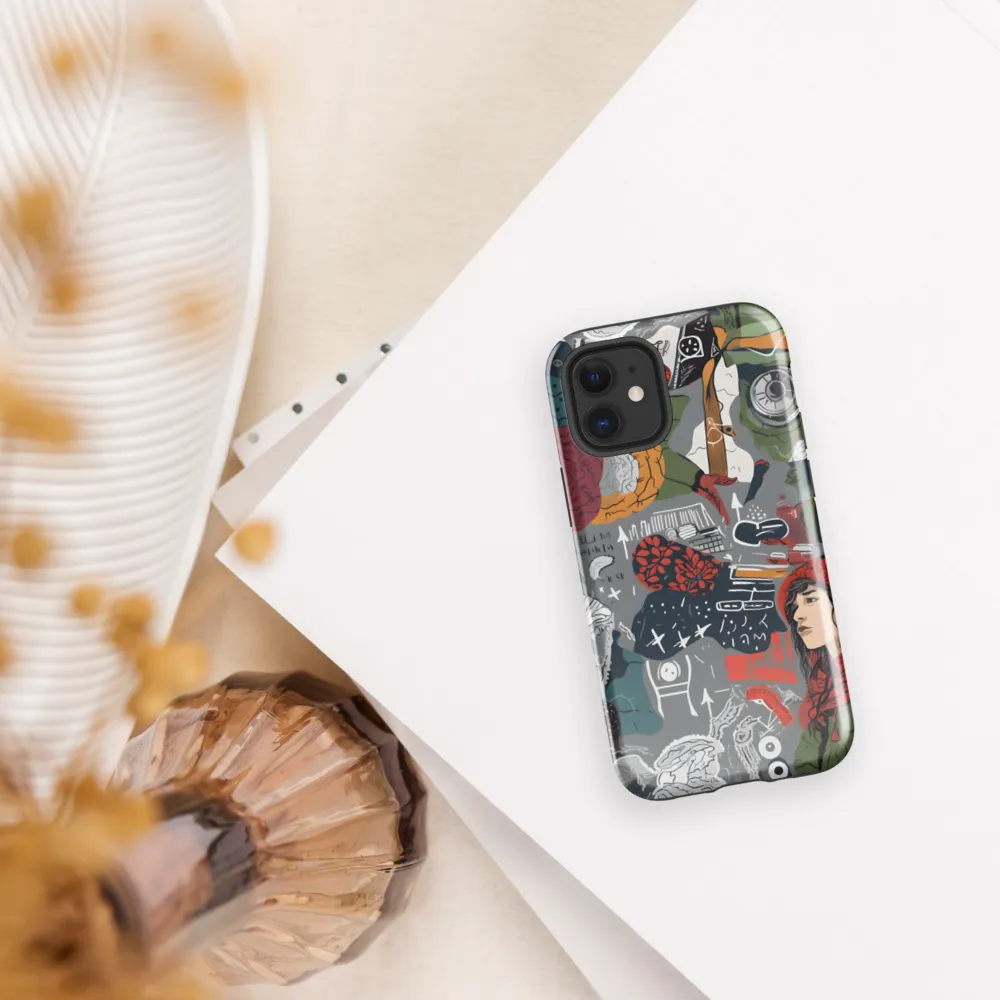 Enigmatic Whispers of Nature | Phone Case |  12 mini | Tough Case | Glossy