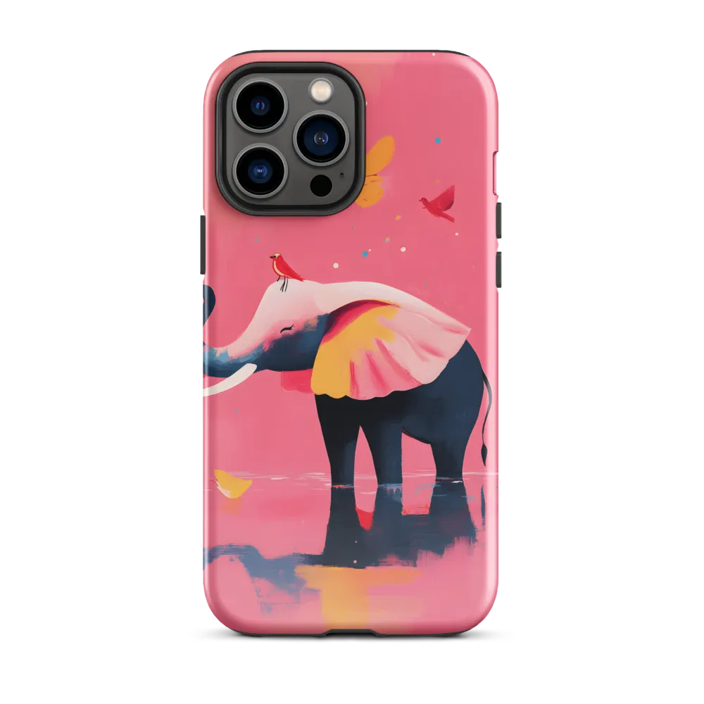 Whimsical Serenity: The Playful Elephant