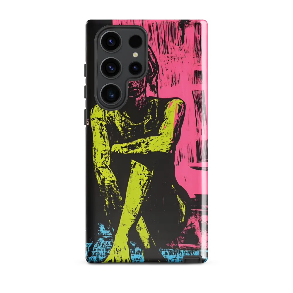Contemplation in Neon