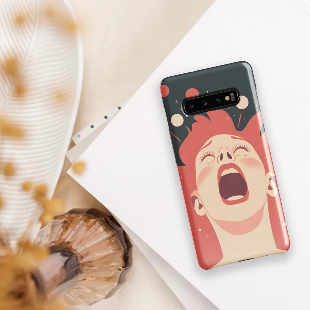 The Echo of Anguish | Phone Case |  S10 Plus | Snap Case | Glossy