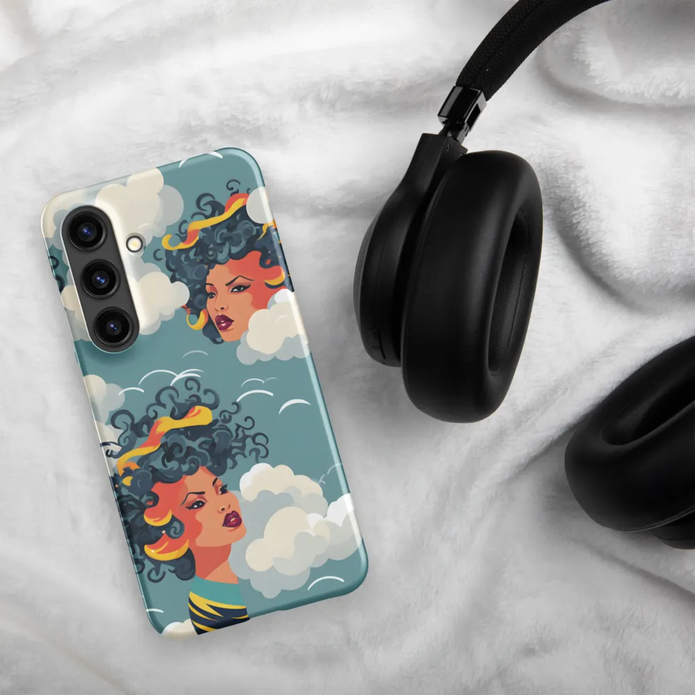 Whimsical Dreams in the Sky | Phone Case |  S24 | Snap Case | Matte