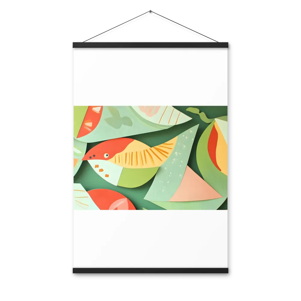 Nature's Palette | Poster With Black Wood Hanger | 24″×36″