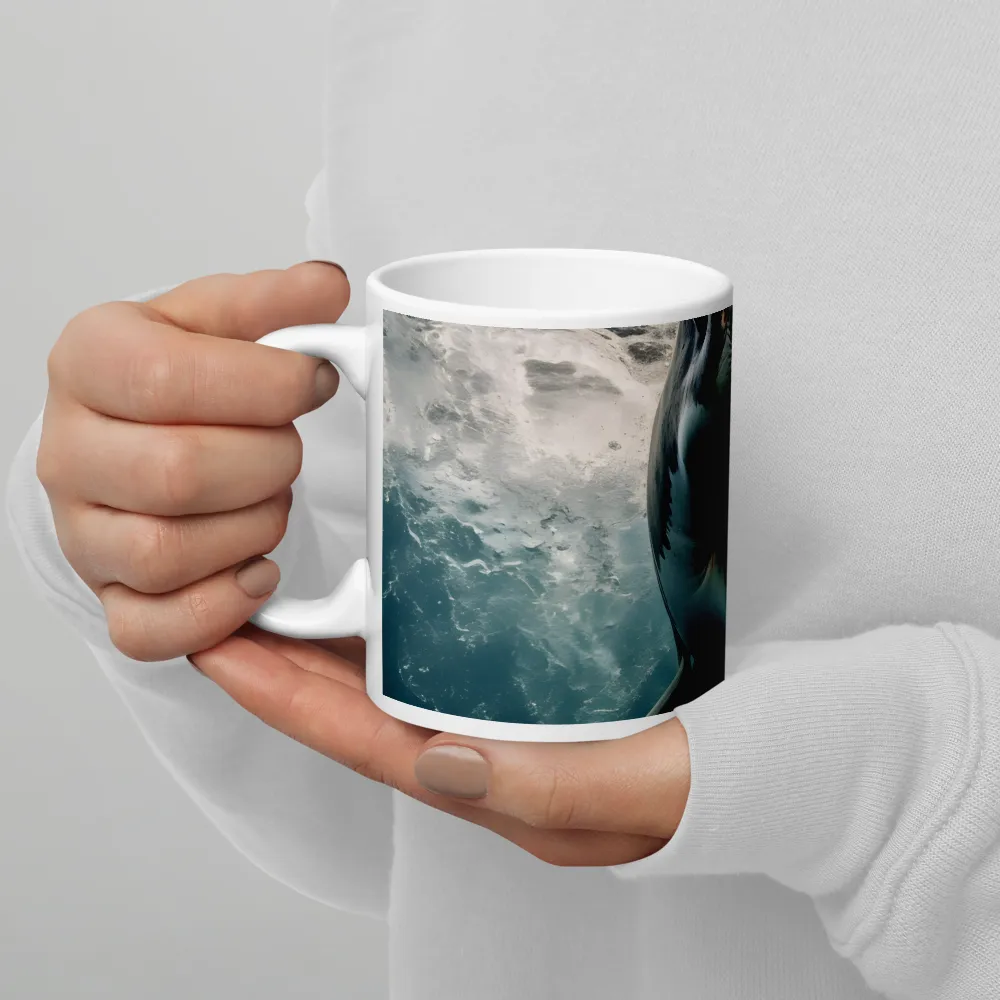 Fierce Majesty of the Ocean | Mug with White inside | 11 oz