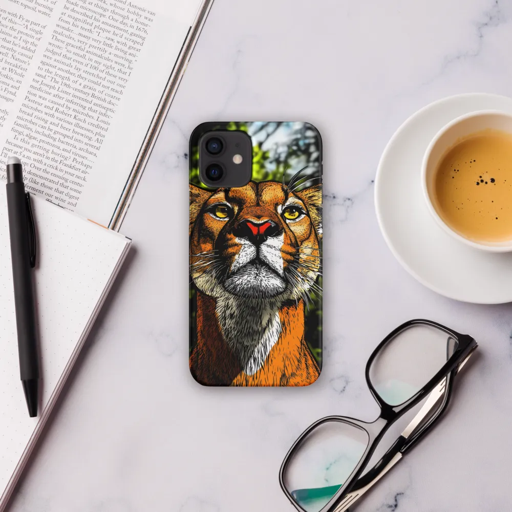 Regal Gaze: The Lioness in Focus