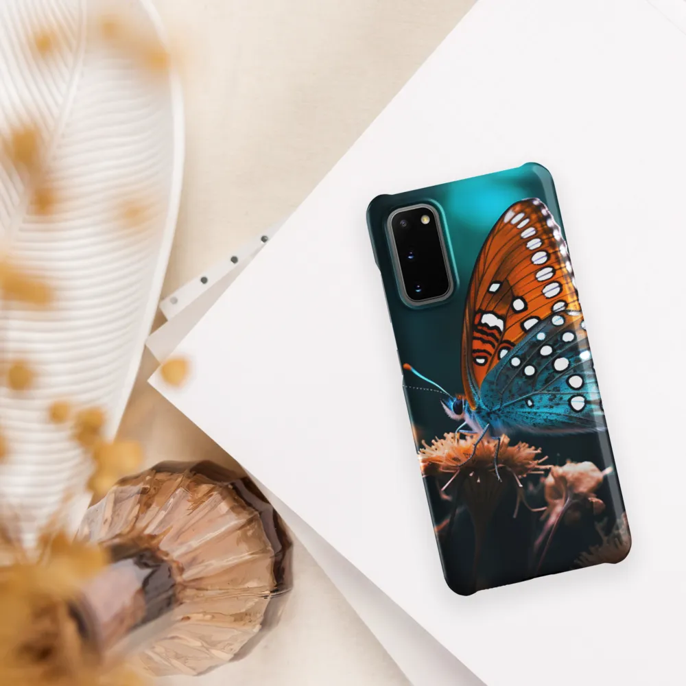Whispers of Color: The Butterfly's Embrace