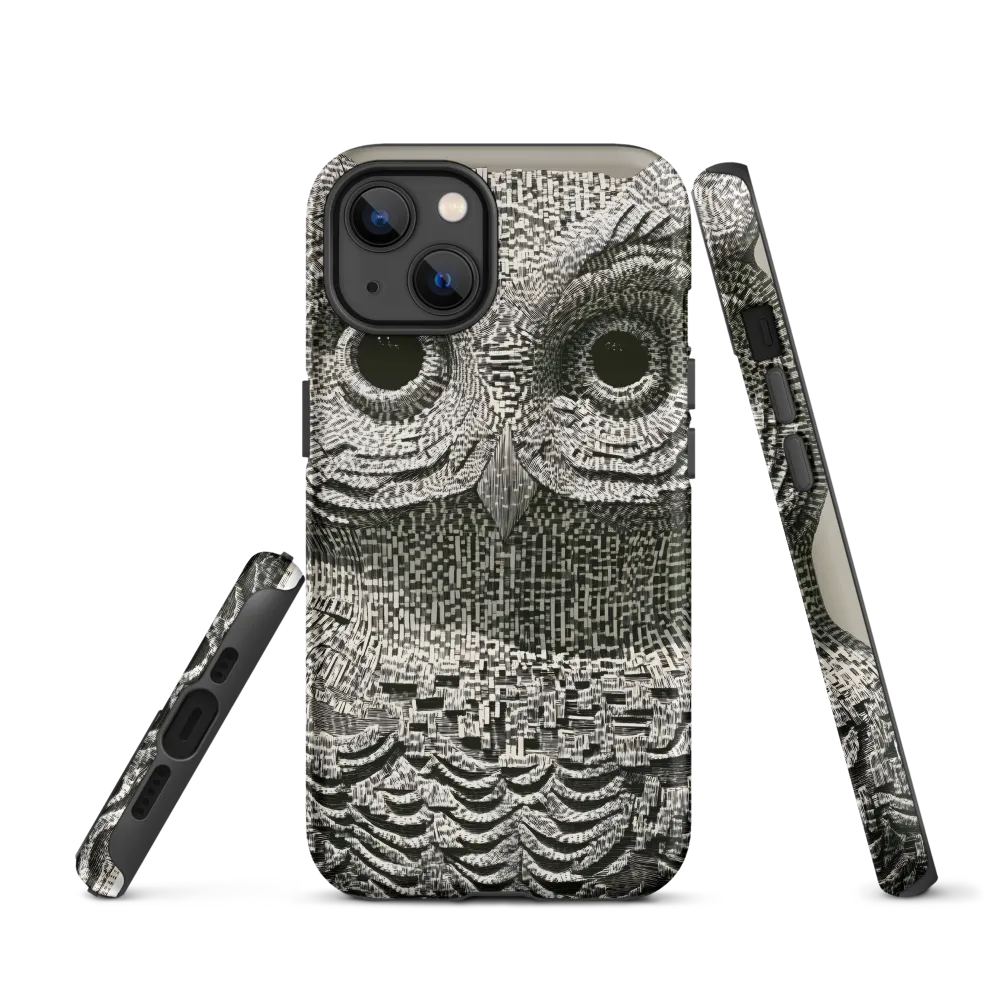 Intricate Owl of Textures