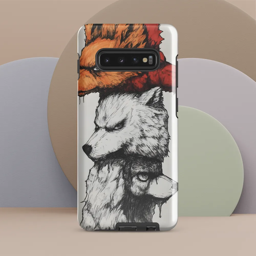 Fierce Canine Assembly | Phone Case |  S10 Plus | Tough Case | Glossy