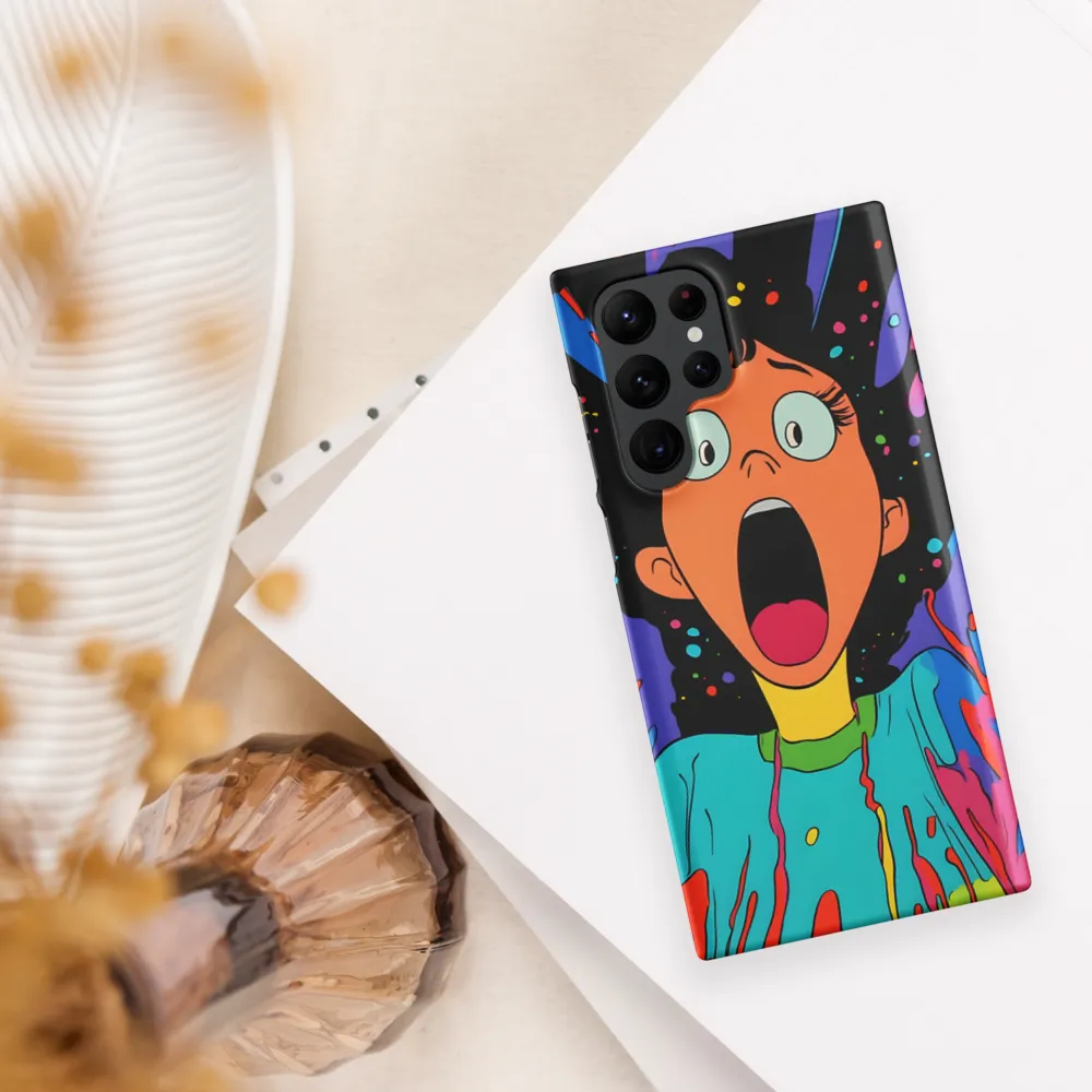Eruption of Emotion | Phone Case |  S22 Ultra | Snap Case | Matte