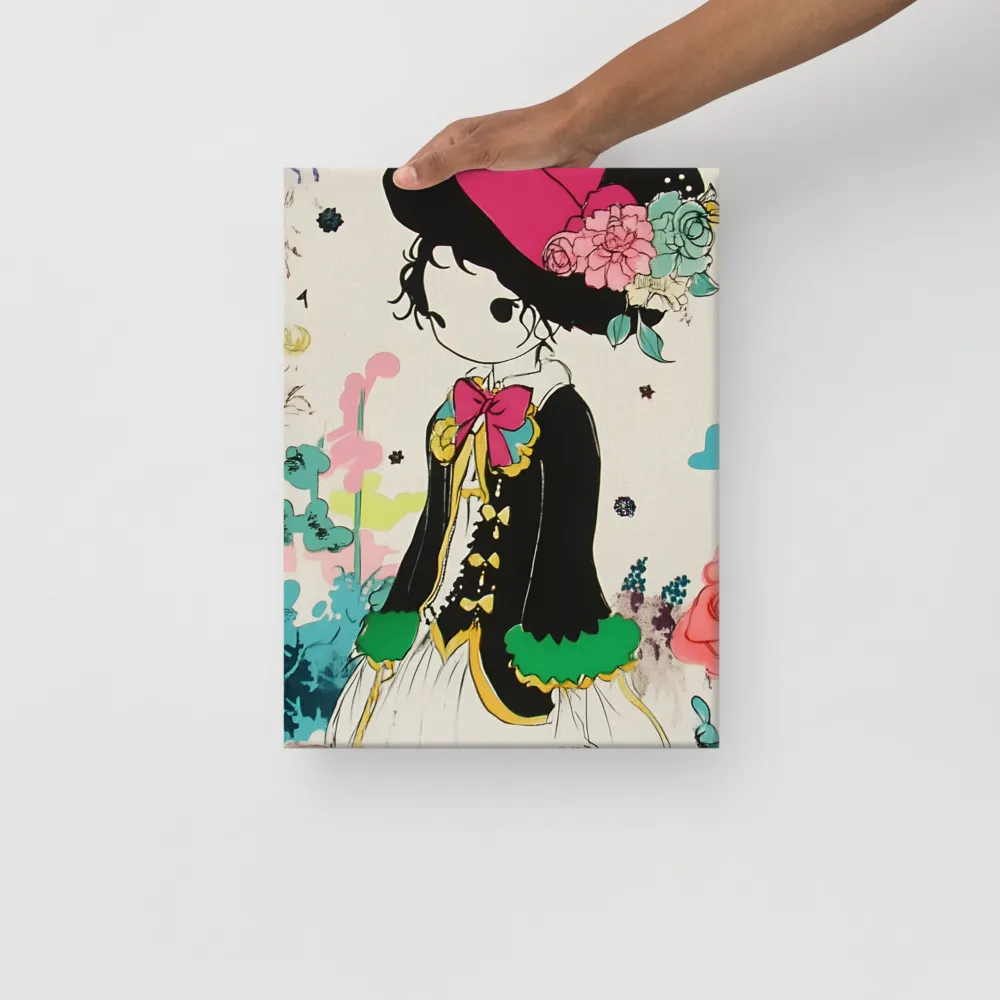 Whimsical Garden Reverie | Canvas | 12″×16″