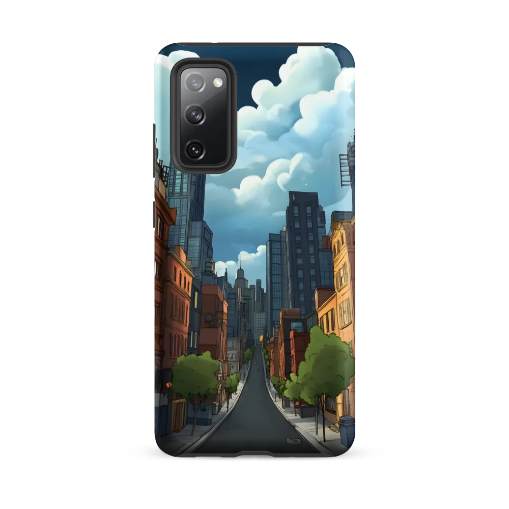 Urban Serenity: A Digital Cityscape